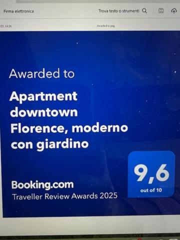 Apartment Downtown Florence, Moderno Con Giardino Kültér fotó